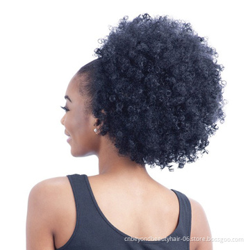 Afro Chignon Bun natural Synthetic darling Braiding Hair Adjustable Hair Bun Extensions For Women